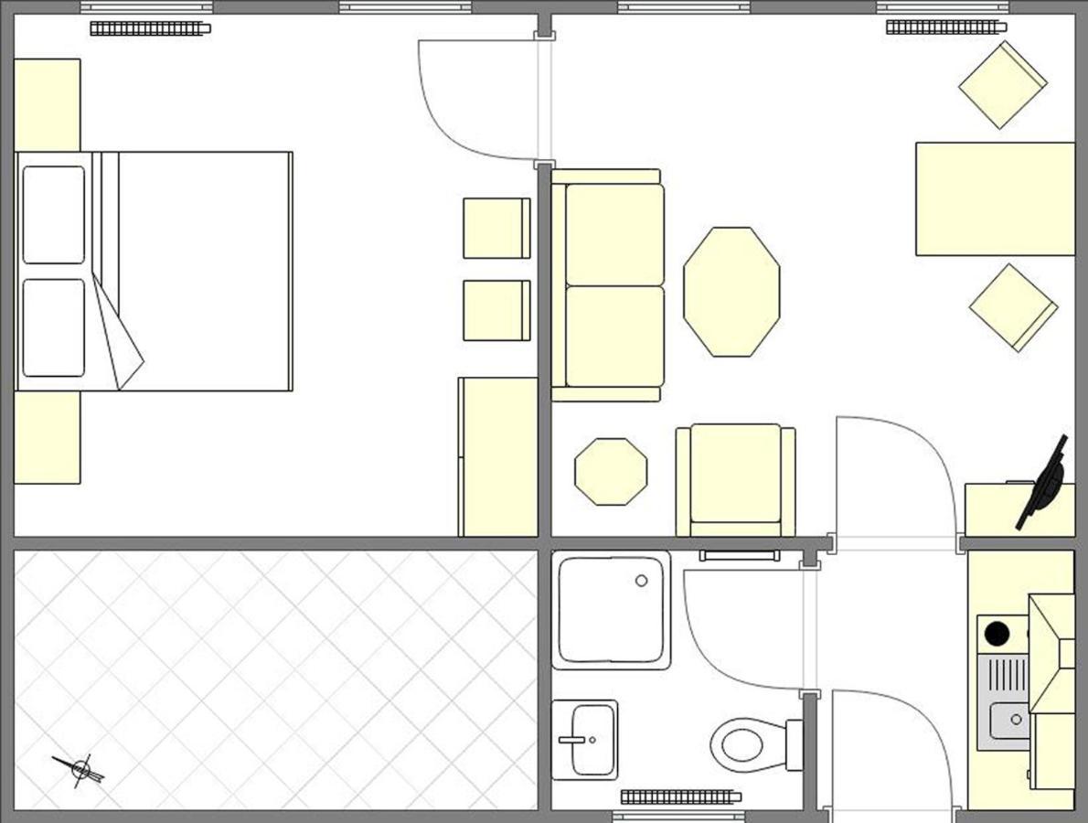 Ferienwohnung Flecken Zechlin Exteriör bild